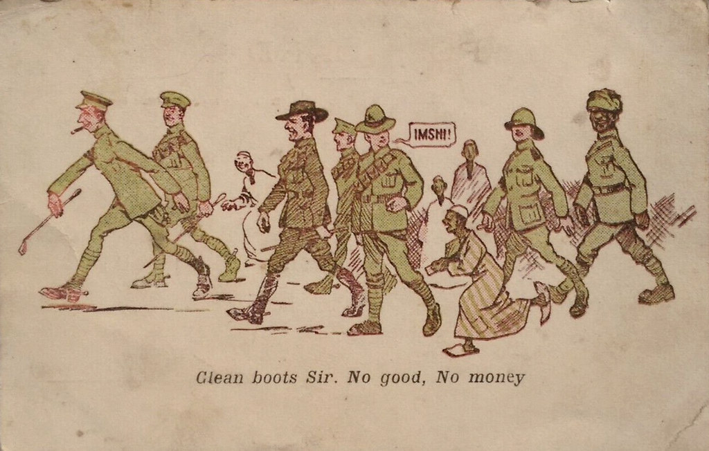 Comic WW1 postcard | Printed in Cairo, Egypt | Aussie~mobs | Flickr